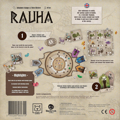Rauha | Strategy Game | Ages 10+ | 2 to 4 Players | 45 Minutes