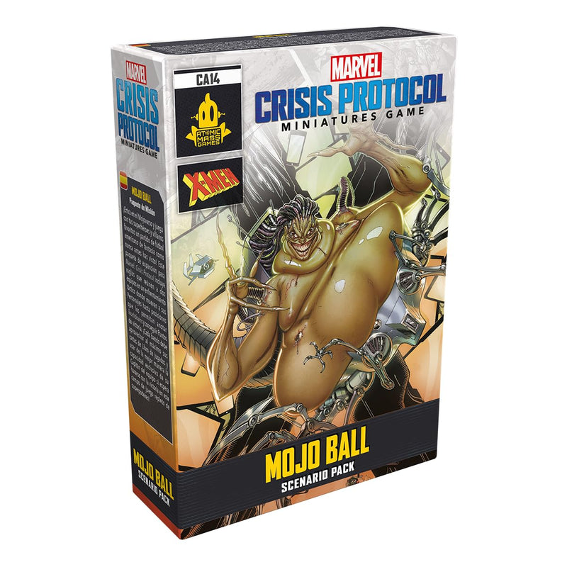 Atomic Mass Games | Marvel Crisis Protocol: Mojo Ball | Scenario Pack | Juego de Miniaturas | A Partir de 14 Años | para 2 Jugadores | 45 Minutos por Partida | Multilenguaje (Incluye Español