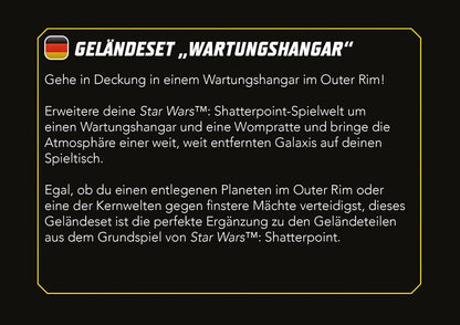 Atomic Mass Games Jeu Star Wars - Shatterpoint : Set de Terrain Baie de Maintenance