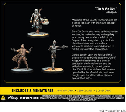 Atomic Mass Games | Star Wars Shatterpoint: Certified Guild | Squad Pack | Juego de Miniaturas | A Partir de 14 Años | para 2 Jugadores | 90 Minutos por Partida | Multilenguaje (Incluye Español