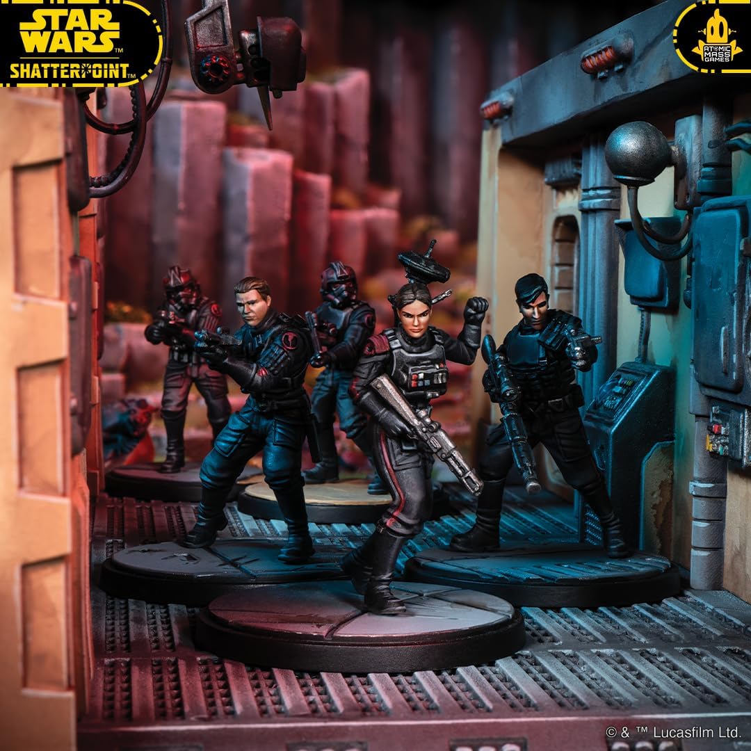 Atomic Mass Games | Today The Rebellion Dies | Squad Pack | Juego de Miniaturas | A Partir de 14 Años | para 2 Jugadores | 90 Minutos por Partida | Multilenguaje (Incluye Español