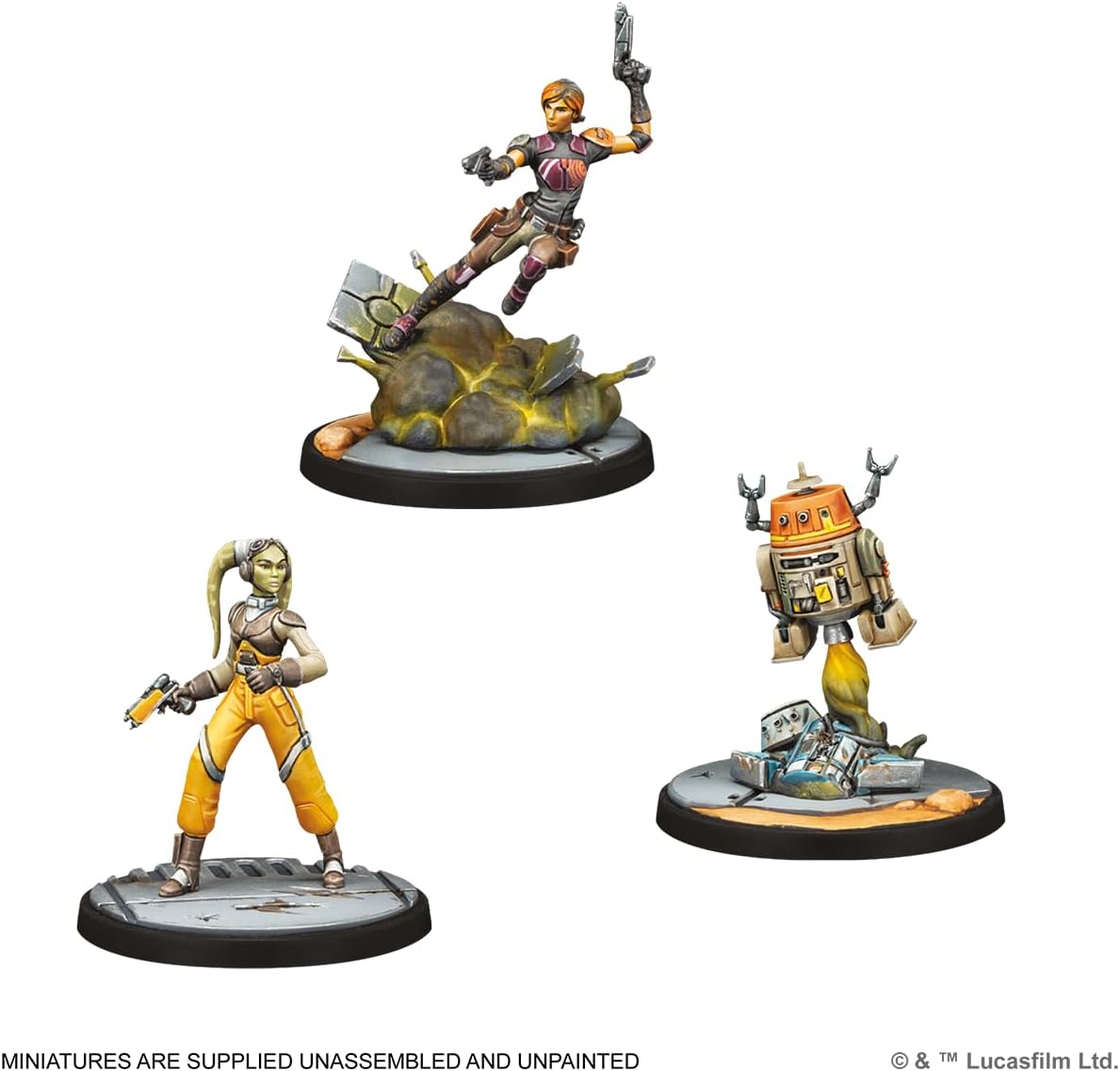 Atomic Mass Games | Star Wars Shatterpoint Make The Impossible Possible Squad Pack | A Partir de 14 Años | para 2 Jugadores | 90 Min por Partida | Multilenguaje (Incluye Español