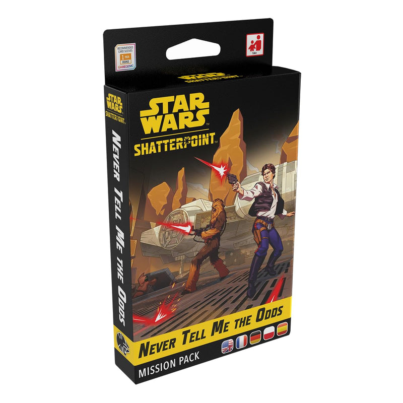 Atomic Mass Games | Never Tell Me The Odds | Mission Pack | Juego de Miniaturas | A Partir de 14 Años | para 2 Jugadores | 90 Minutos por Partida | Multilenguaje (Incluye Español