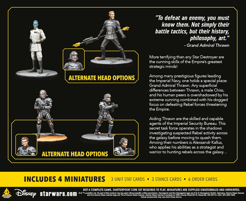 Atomic Mass Games | Star Wars Shatterpoint: Not Acepting Surrenders Squad Pack | A Partir de 14 Años | para 2 Jugadores | 90 Minutos por Partida | Multilenguaje (Incluye Español