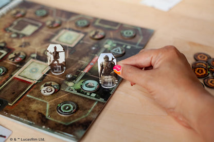 Unexpected Games | Star Wars The Mandalorian Adventures | Cooperative Board Game | Ages 12+ | 1-4 Players | 30-60 Minutes Playing Time