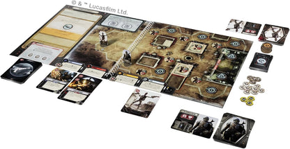 Unexpected Games | Star Wars The Mandalorian Adventures | Cooperative Board Game | Ages 12+ | 1-4 Players | 30-60 Minutes Playing Time
