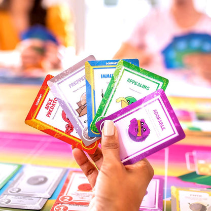 Doomlings Classic Card Game (Base Game) Fun Family Card Game for Adults Teens & Kids for Game Night & Travel Game | 2-6 Players, Ages 10+ Lightning Edition