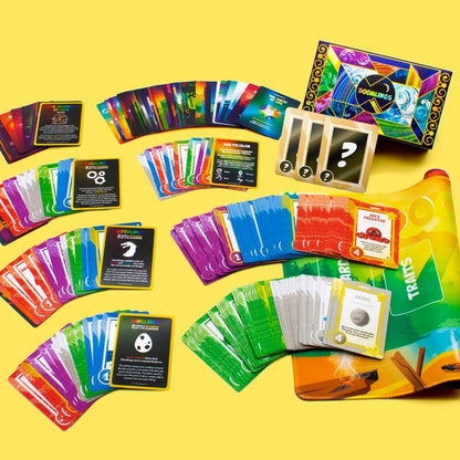 Doomlings Card Game (Deluxe Bundle) Fun Family Card Game for Adults Teens & Kids for Game Night | 2-6 Players, Ages 10+ Includes Playmat, 5 Expansions & More
