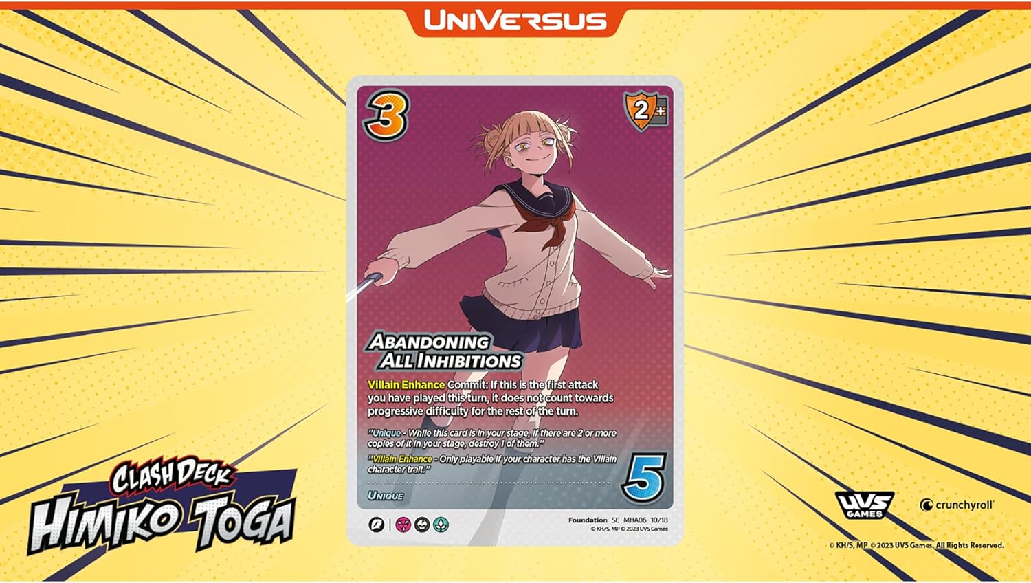 My Hero Academia Collectible Card Game Set 6: Jet Burn Clash Deck Toga