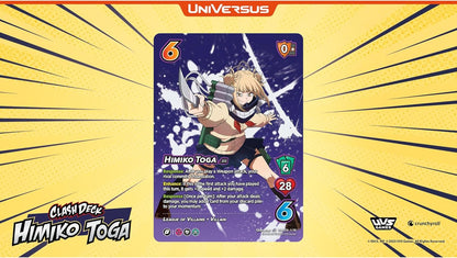 My Hero Academia Collectible Card Game Set 6: Jet Burn Clash Deck Toga