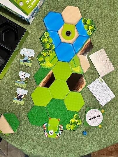 Table Golf Association - Family Edition - TGA Dexterity Board Game for Golfers of All Ages by Meeple Mania Games