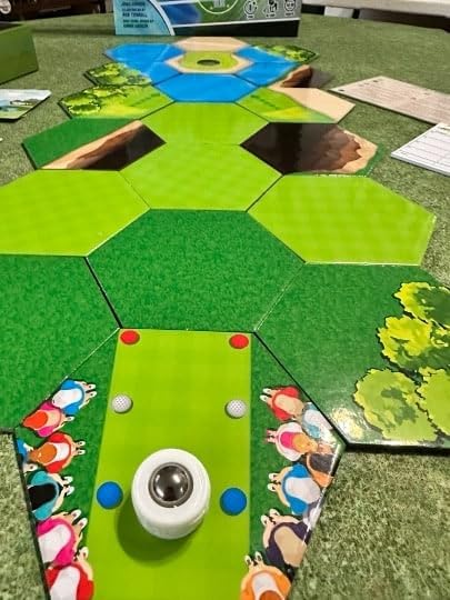 Table Golf Association - Family Edition - TGA Dexterity Board Game for Golfers of All Ages by Meeple Mania Games
