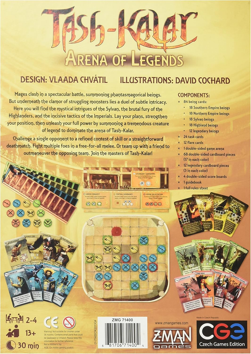 Tash-Kalar Game Board