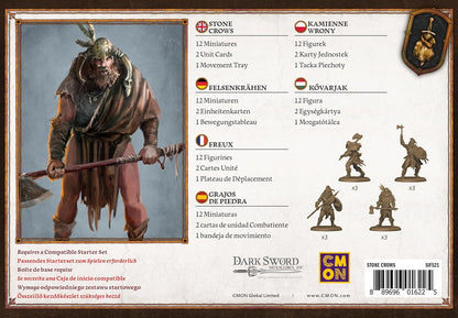 CMON | A Song of Ice & Fire: Stone Crows | Miniatures Game | Ages 14+ | 2 Players | 45-60 Minutes Playing Time