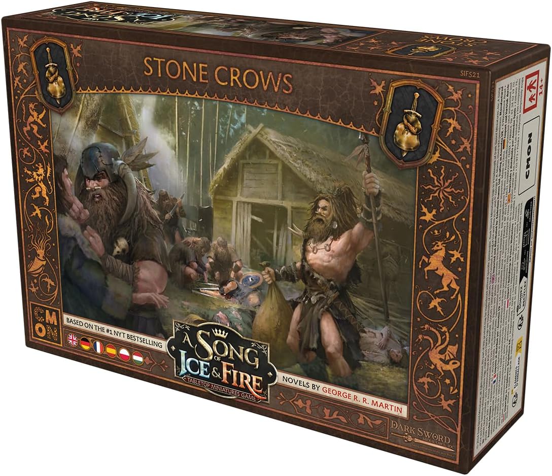 CMON | A Song of Ice & Fire: Stone Crows | Miniatures Game | Ages 14+ | 2 Players | 45-60 Minutes Playing Time