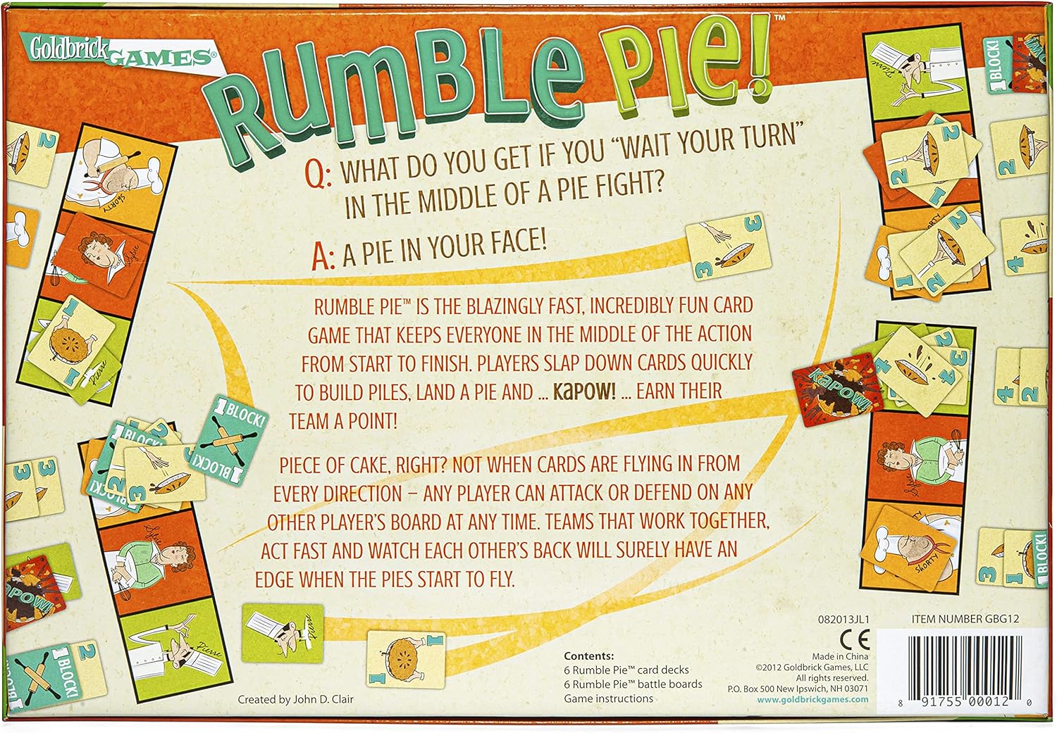 Rumble Pie Game