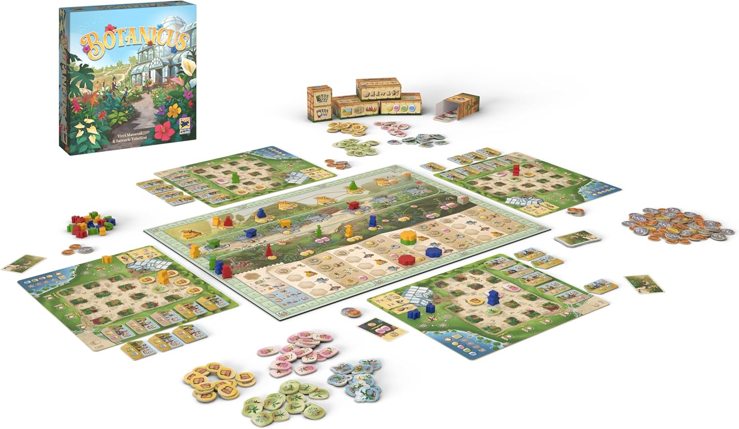 Hans im Gluck | Botanicus | Board Game | Ages 10+ | 2-4 Players | 45-60 Minutes Playing Time