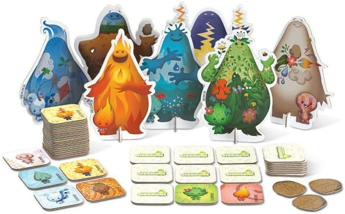 Gigamon Tile Laying Board Game - 2 to 4 Players - Ages 5 upwards