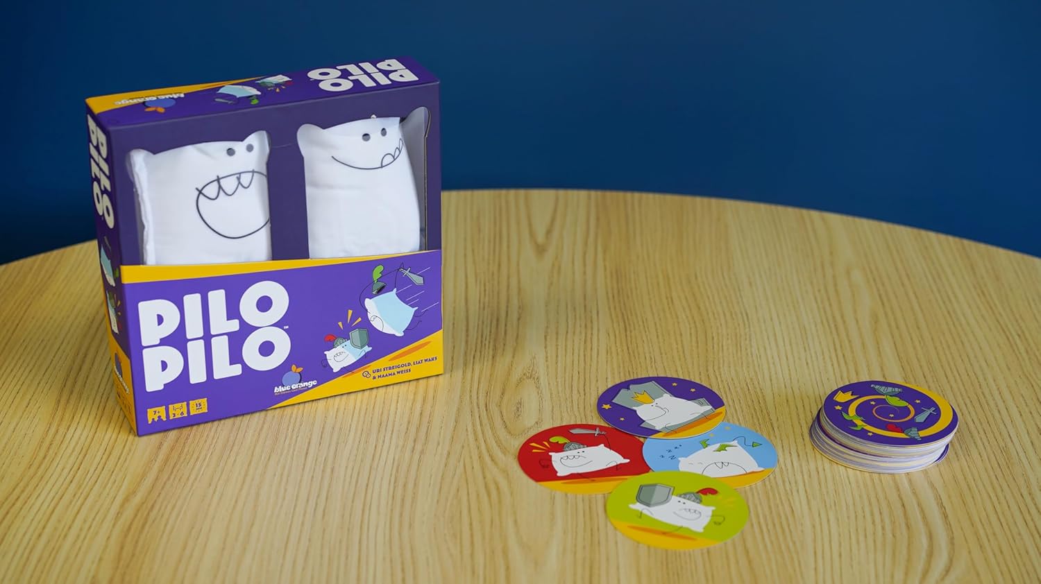 Blue Orange | Pilo Pilo | Card Game | Ages 7+ | 3-6 Players | 15 Minutes Playing Time
