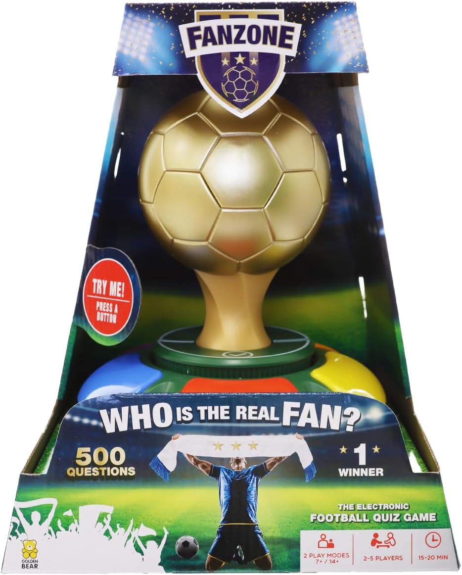 Fanzone - this Football Game is the Perfect Football Gift for Boys and Football Fans Everywhere. 7 Years+. English Version.