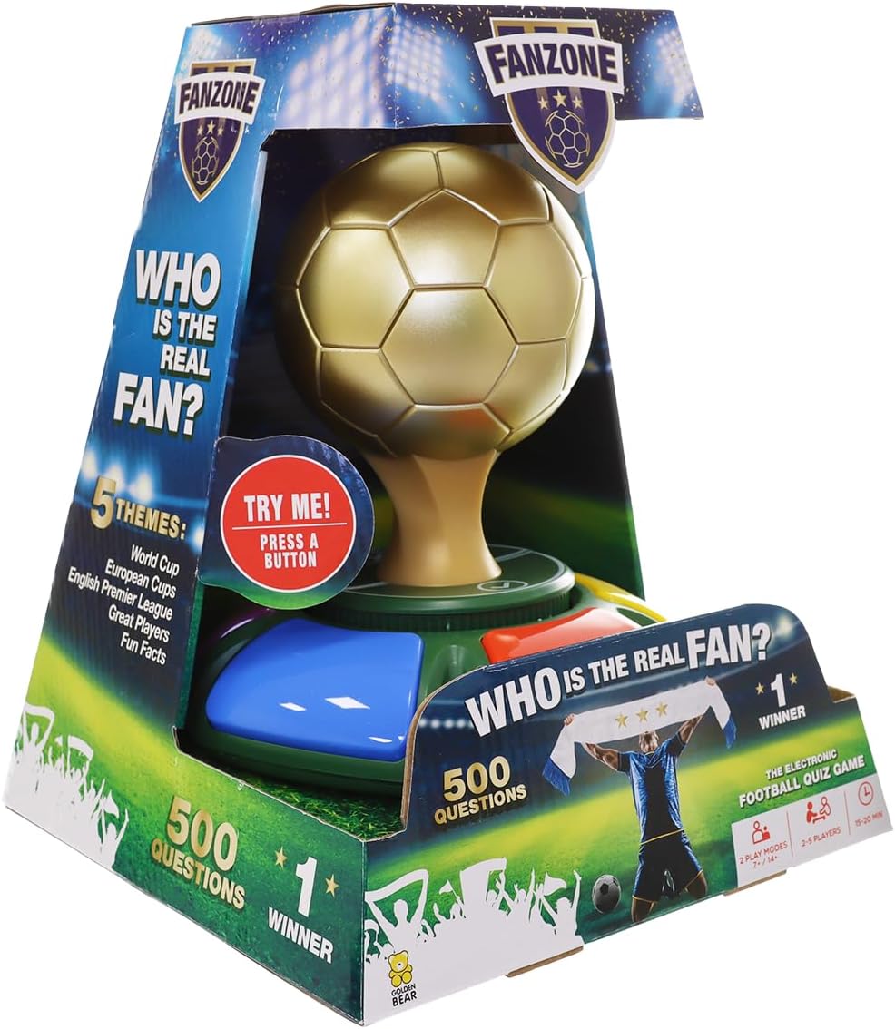 Fanzone - this Football Game is the Perfect Football Gift for Boys and Football Fans Everywhere. 7 Years+. English Version.