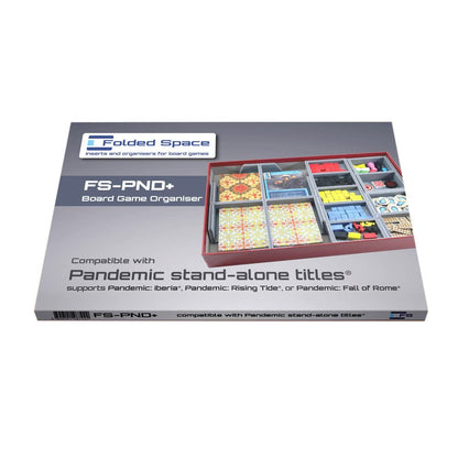 Folded Space: Pandemic Stand-Alone Titles Board Game Organizer