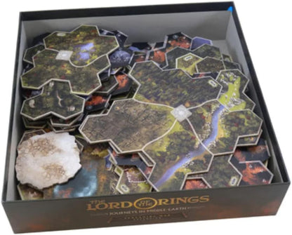 Folded Space Journeys in Middle Earth Expansion Set Board Game Box Inserts
