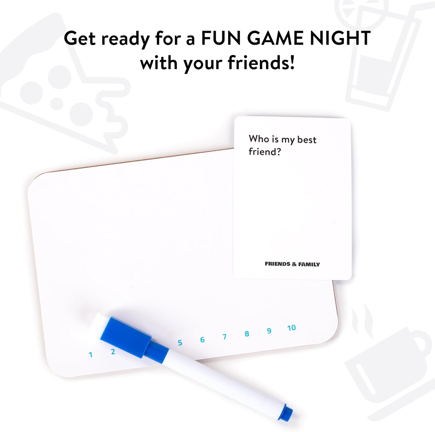 Answer This - English - How Well Do You Know Your Friends? - Fun Party Card Game for Teens & Adults - Great Conversation Starter for Family Night (Friends
