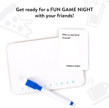Answer This - English - How Well Do You Know Your Friends? - Fun Party Card Game for Teens & Adults - Great Conversation Starter for Family Night (Friends