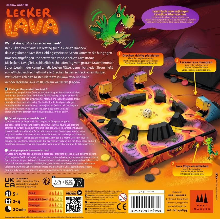 Drei Magier: Lecker Lava