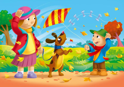 Ravensburger What's The Weather? My First Jigsaw Puzzles for Kids 2 Years Up (2, 3, 4 & 5 Pieces) & Travel Far, My First Jigsaw Puzzles (2, 3, 4 & 5 Piece) Educational Toys