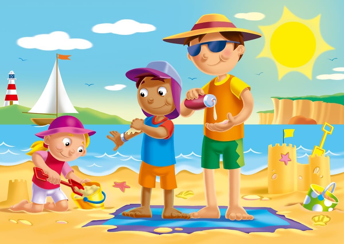 Ravensburger What's The Weather? My First Jigsaw Puzzles for Kids 2 Years Up (2, 3, 4 & 5 Pieces) & Travel Far, My First Jigsaw Puzzles (2, 3, 4 & 5 Piece) Educational Toys