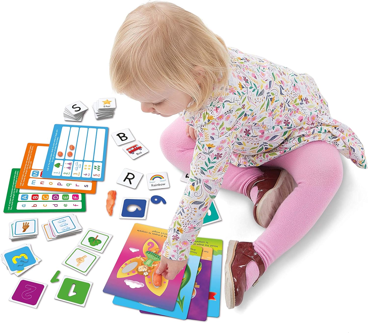 Ravensburger 1, 2, 3 Dough Game - Educational Toys for 3 Year Olds and Up - Great Sensory and Early Development Activity
