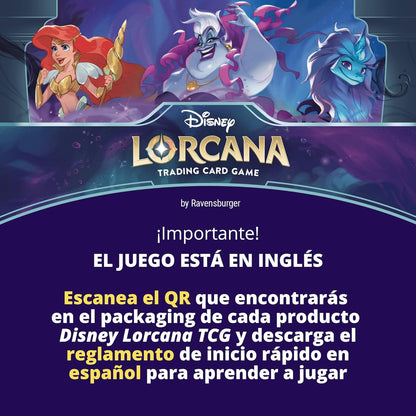 Ravensburger Disney Lorcana Trading Card Game for Adults and Kids Age 8 Years Up - Starter Deck A - Set 5: Shimmering Skies - Collectable TCG