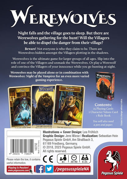 Pegasus Spiele 18275E - Werwölfe (english Edition