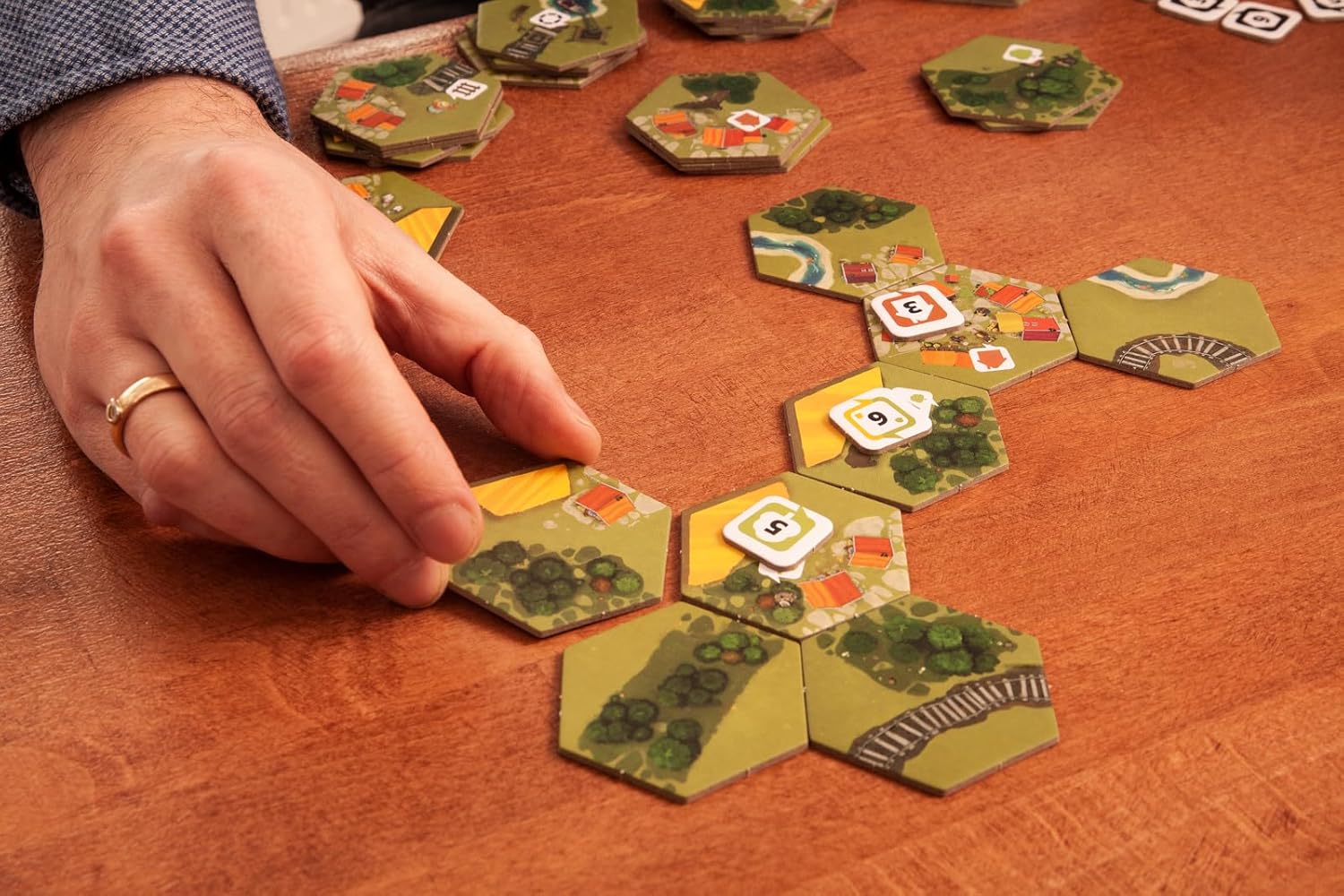 Pegasus Spiele 51241E Dorfromantik – The Duel (English Edition