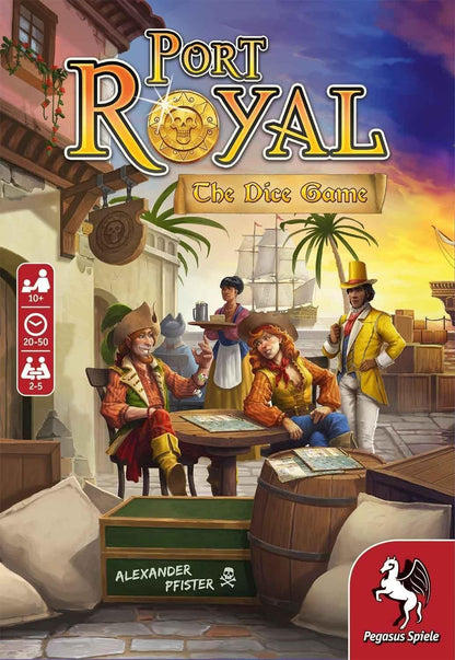 Pegasus Spiele 51247E Port Royal – The Dice Game (English Edition