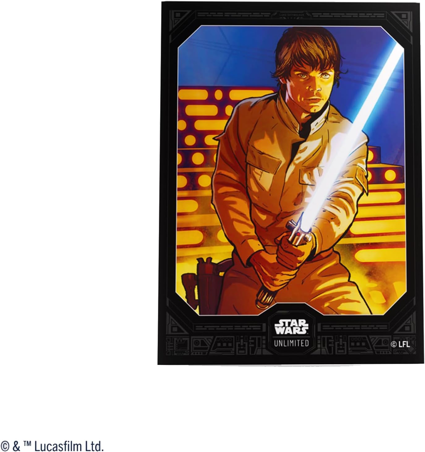 Gamegenic Star Wars Unlimited Double Sleeving Pack - Luke Skywalker Trading Card Accessory