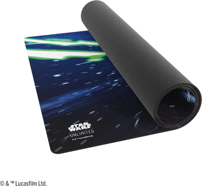 Gamegenic Wars Art Sleeves Double Space Red | Pack Ilustradas con Diseño Oficial + 60 Externas Mate y 1 Funda Transparente | Optimizado para Star Was Unlimited, Multicolor (GGS40041ML)