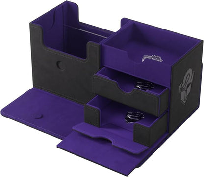 Gamegenic, The Academic 133+ XL Black/Purple, Trading Card & Accessory Holder