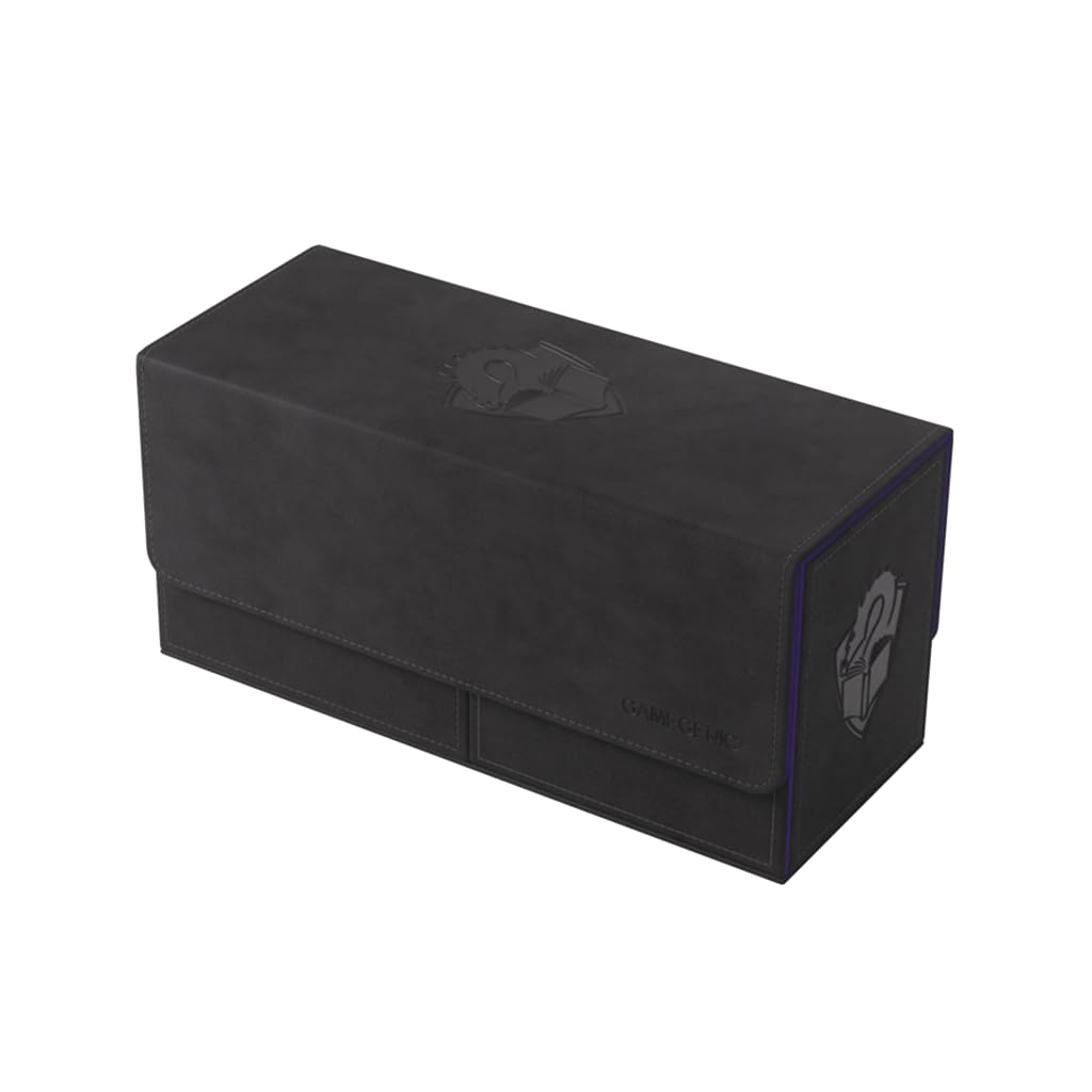 Gamegenic, The Academic 133+ XL Black/Purple, Trading Card & Accessory Holder