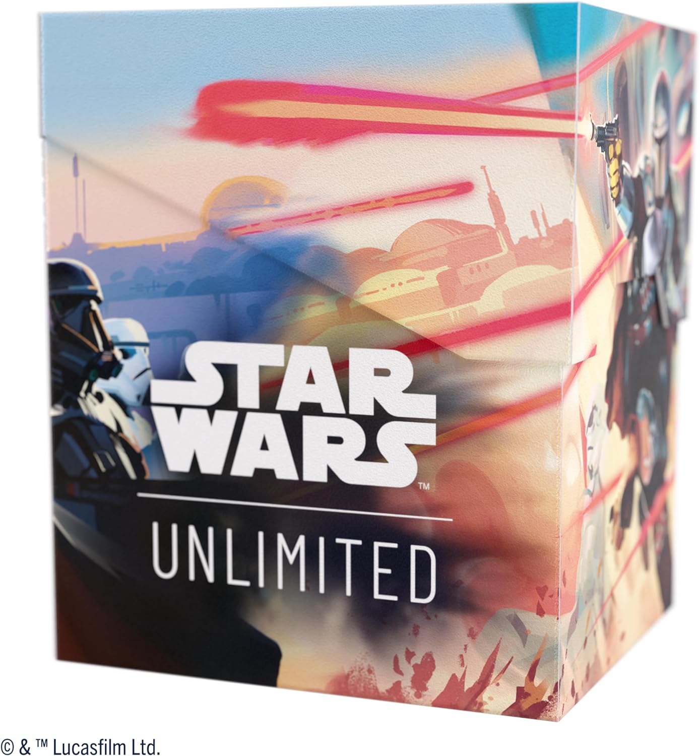 Gamegenic, Star Wars: Unlimited Soft Crate – Mandalorian/Gideon
