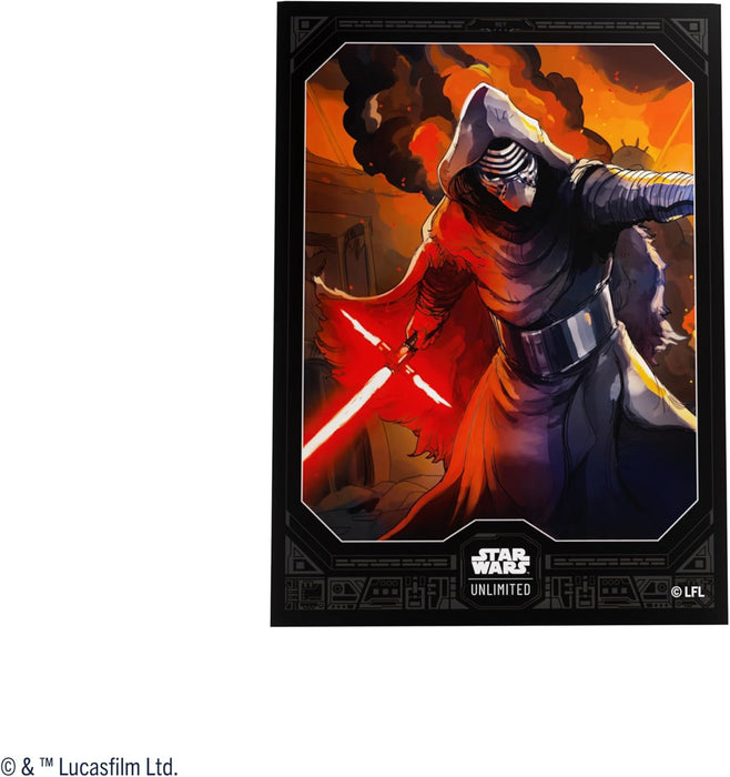 Star Wars: Unlimited TCG Kylo Ren ART SLEEVES - (60 Pack