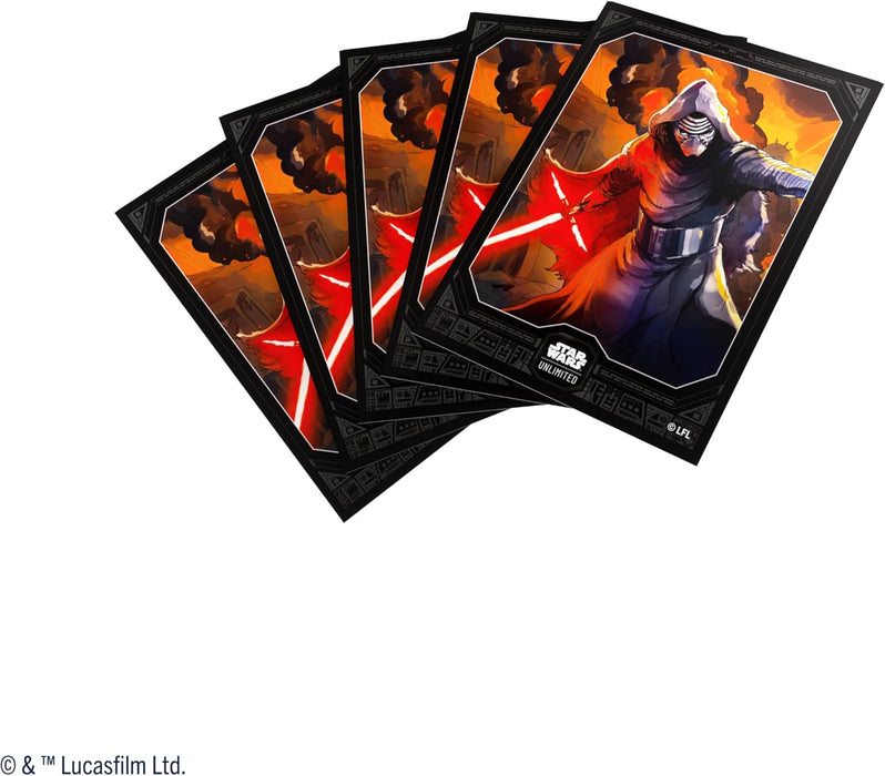 Star Wars: Unlimited TCG Kylo Ren ART SLEEVES - (60 Pack