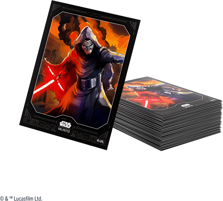 Star Wars: Unlimited TCG Kylo Ren ART SLEEVES - (60 Pack