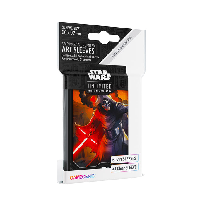Star Wars: Unlimited TCG Kylo Ren ART SLEEVES - (60 Pack