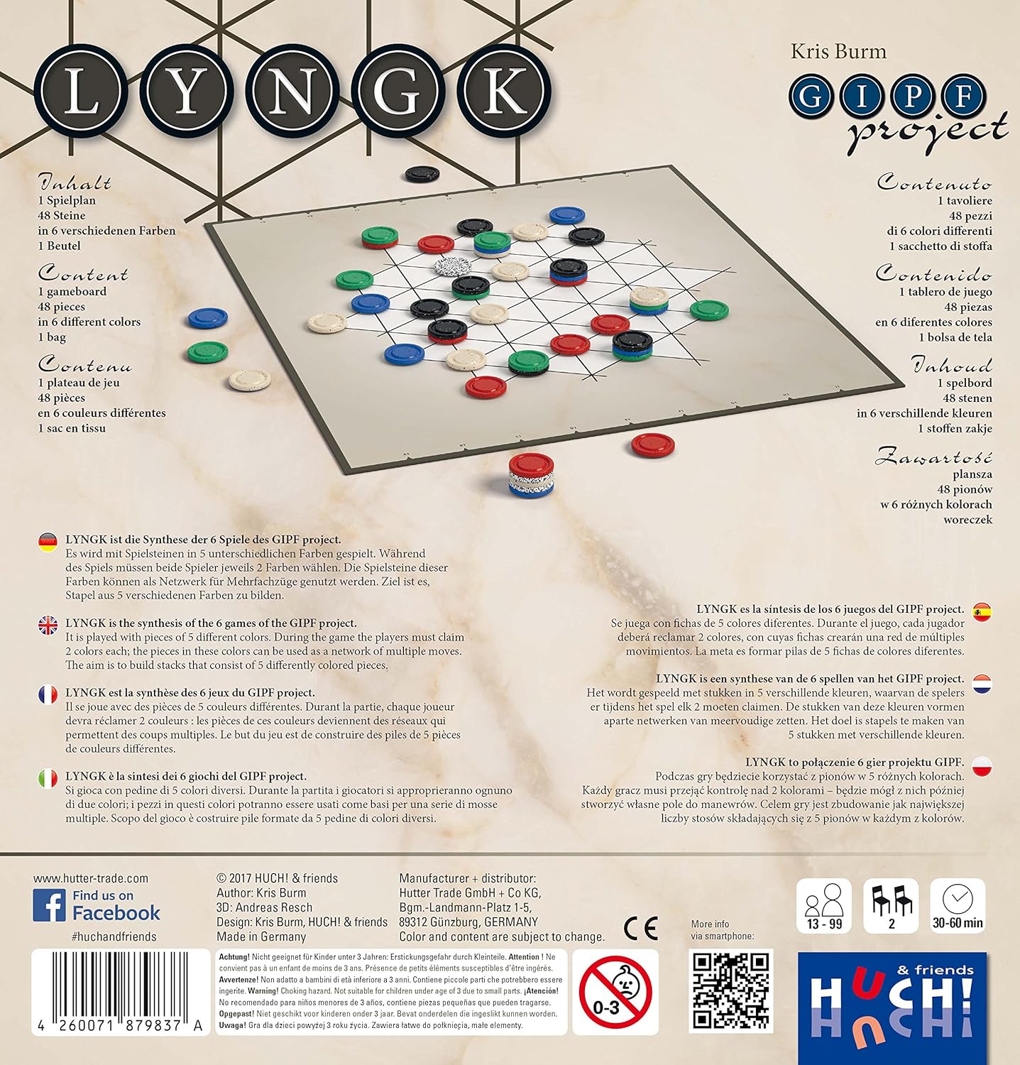 Huch & Friends 879837 "LYNGK Brain Teaser Game