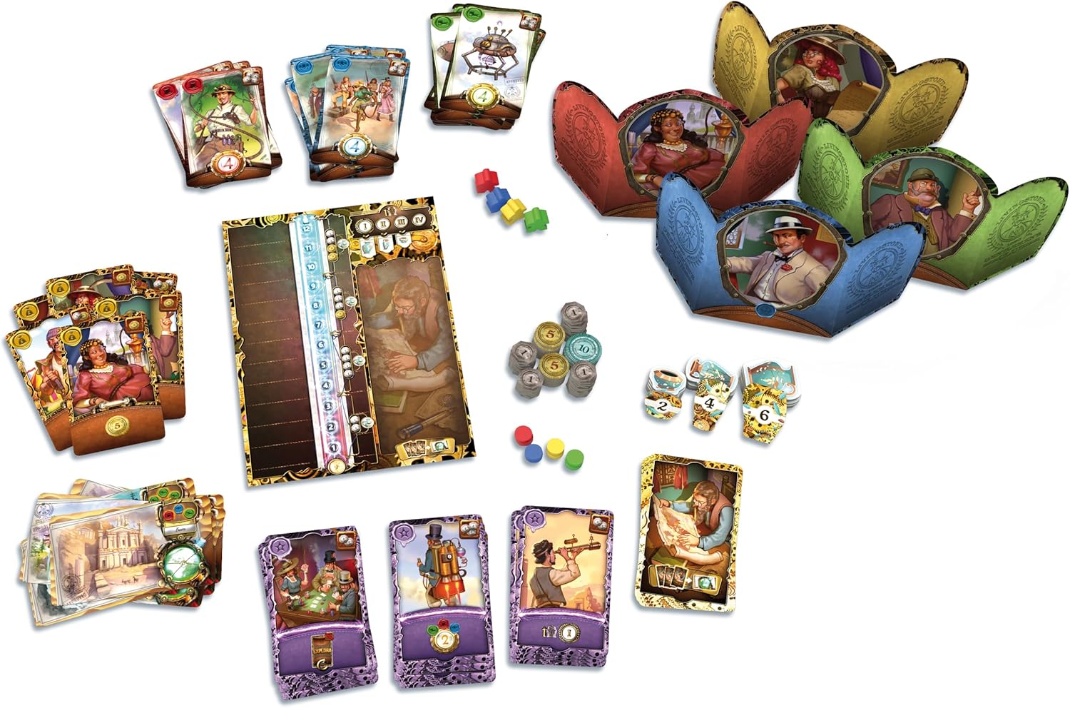 HUCH! Explora Family Game for 2 to 4 Players from 9 Years