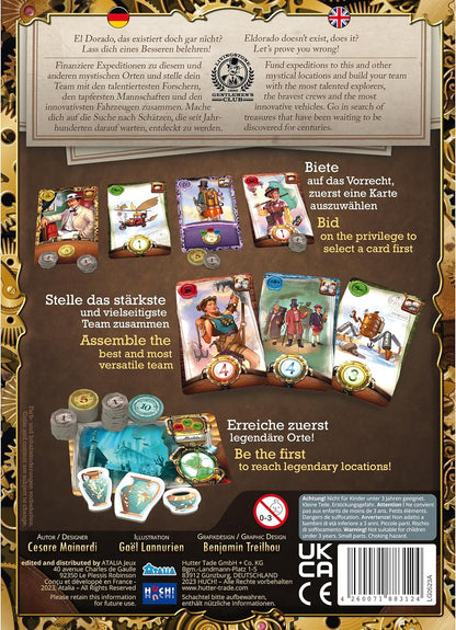 HUCH! Explora Family Game for 2 to 4 Players from 9 Years