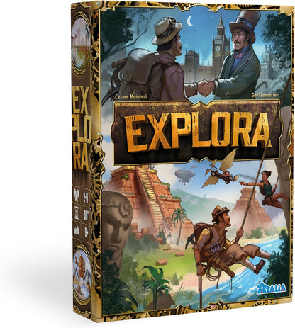 HUCH! Explora Family Game for 2 to 4 Players from 9 Years